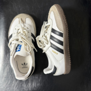 140사이즈)아디다스삼바 SAMBA OG EL 화이트블랙