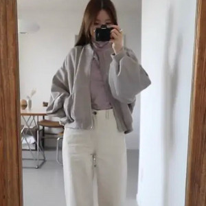 오눅 자라 스웨이드 점퍼