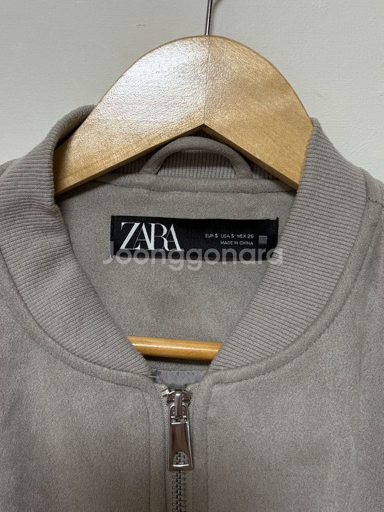 오눅 자라 스웨이드 점퍼--4