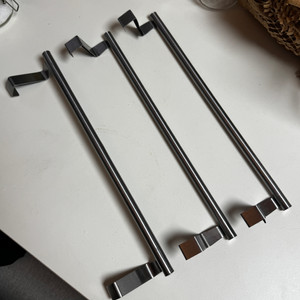 행주 수건 걸이 바 36cm 스테인리스 홀더 랙 3개 팝니다.