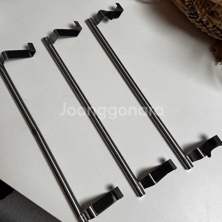 행주 수건 걸이 바 36cm 스테인리스 홀더 랙 3개 팝니다.--1