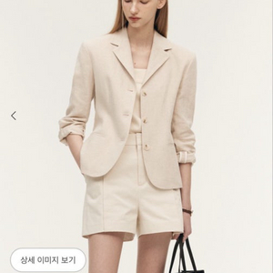 시에 로라 테일러드 린넨 재킷 1사이즈