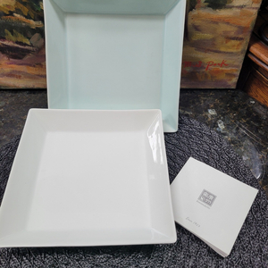 광주요 사각접시입니다 2개 (미사용제품) 이미지