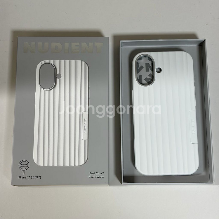 누디언트 케이스 아이폰17 화이트--1