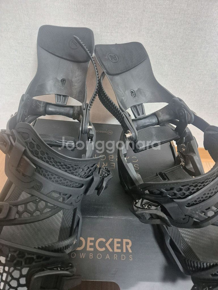 니데커 슈퍼매틱카본L사이즈 스노우보드 바인딩--1