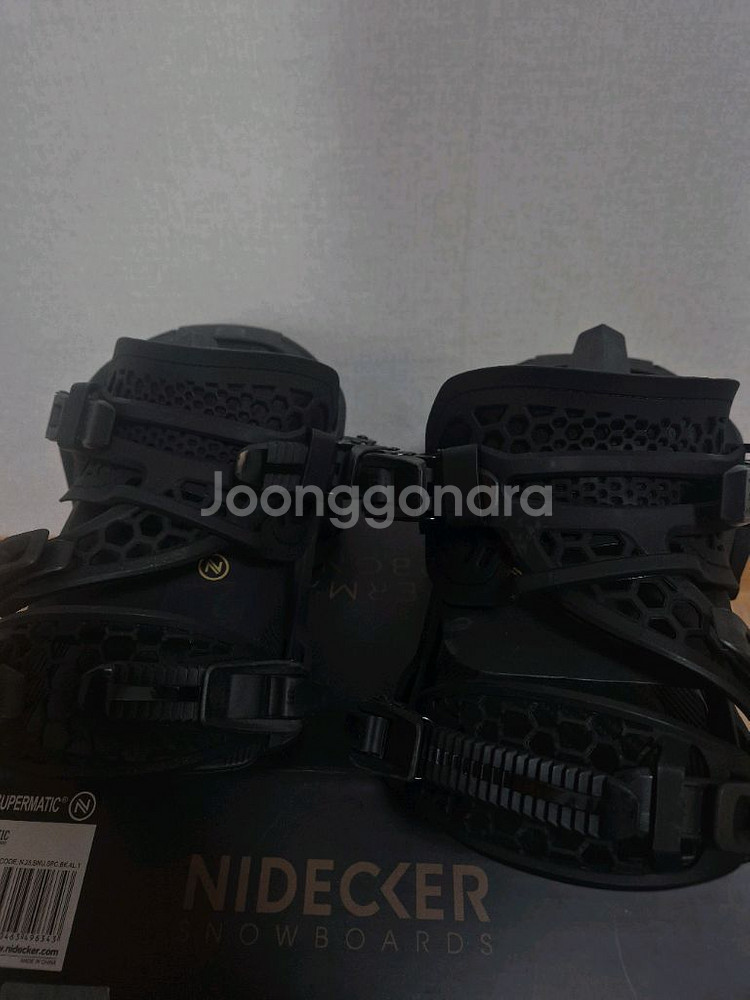 니데커 슈퍼매틱카본L사이즈 스노우보드 바인딩--0
