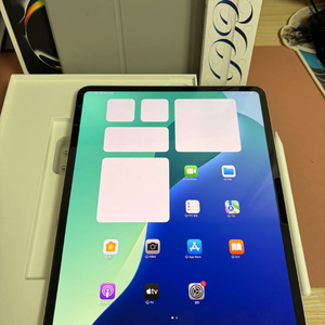 아이패드 프로 m4 13인치 7세대 256기가 실버 풀박스+애펜프로