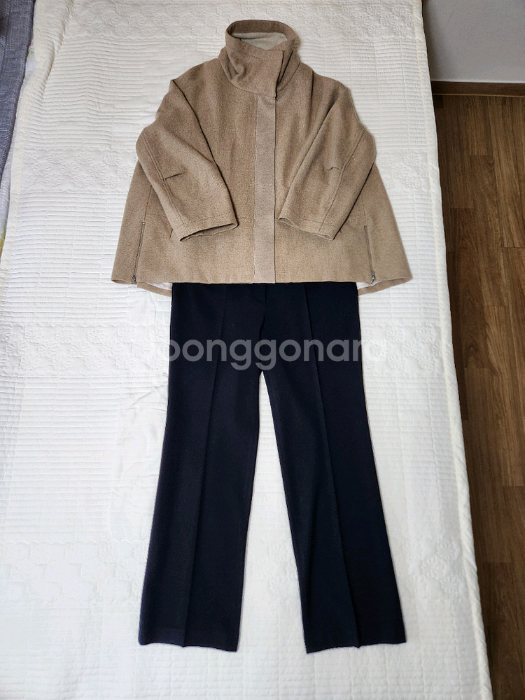 르베이지 모 자켓--0