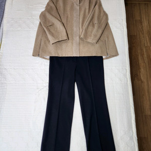 르베이지 모 자켓