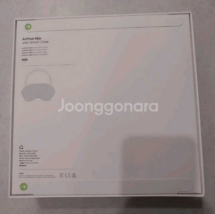 에어팟 맥스 미개봉 새상품 2세대 C타입 (미드나이트)--1