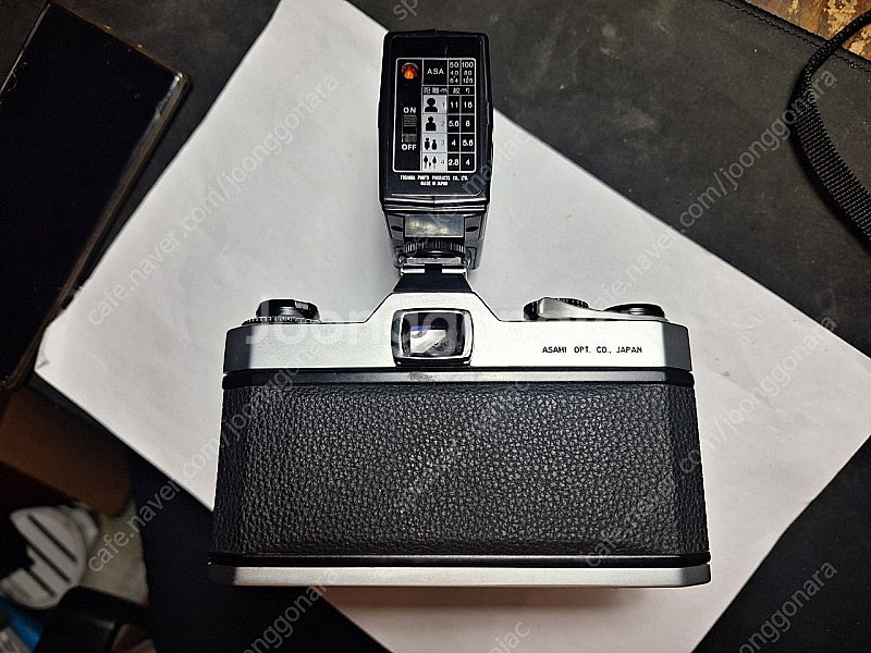 아사히 펜탁스 Spotmatic F + Takumar 28mm F3.5 + Toshiba 3016 스트로브 풀세트--4