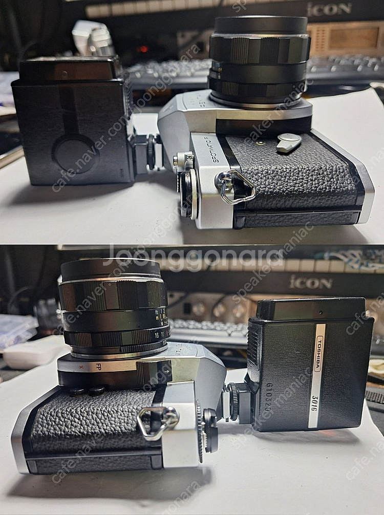 아사히 펜탁스 Spotmatic F + Takumar 28mm F3.5 + Toshiba 3016 스트로브 풀세트--6