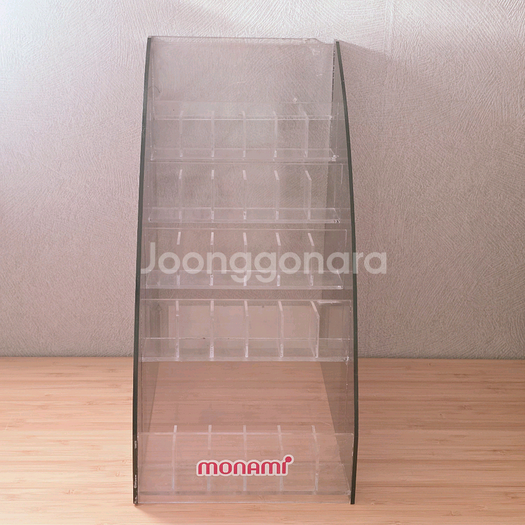 모나미 투명 아크릴 진열대, 볼펜, 샤프 진열--1