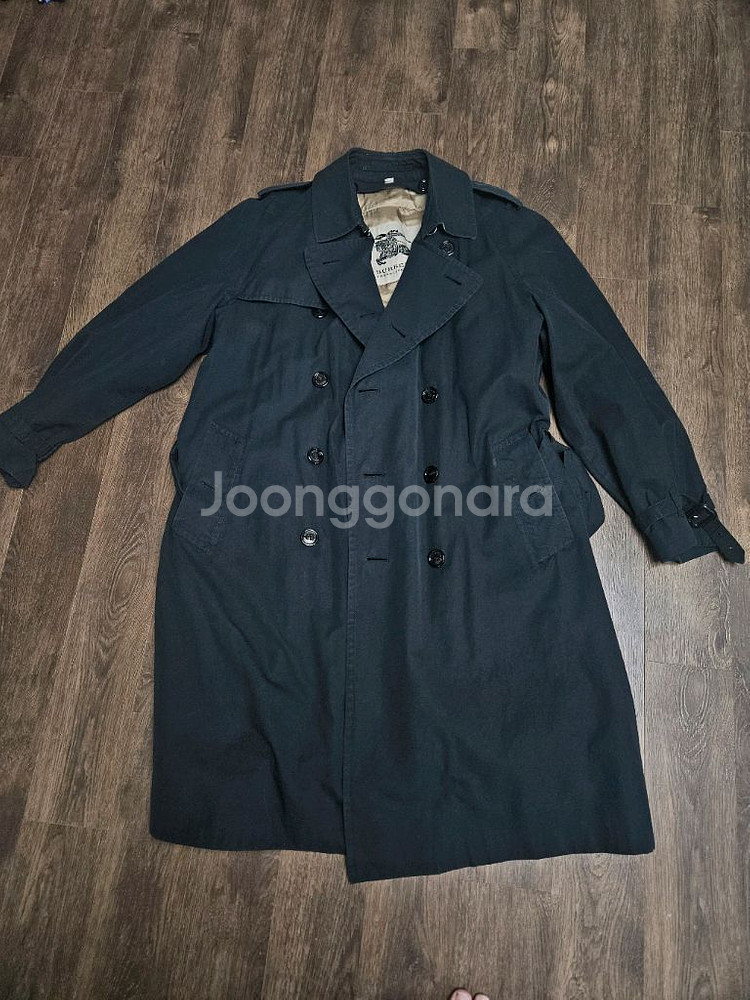 (캐시미어내피포함)버버리 트렌치코트 54사이즈--0