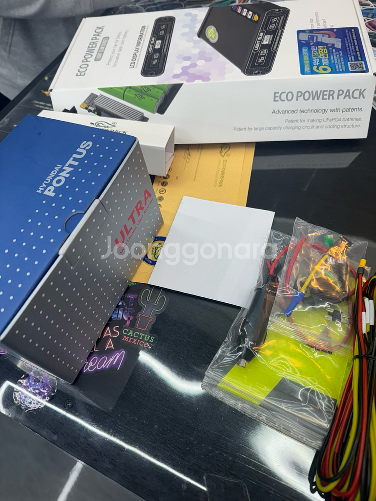 폰터스울트라 4채널 블박 + 에코파워팩s16 보조배터리--1