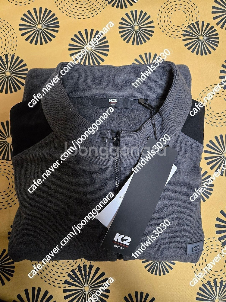 (새상품) K2 겨울 기모 티셔츠 115사이즈 3장다 택포 12만원 판매합니다.--1