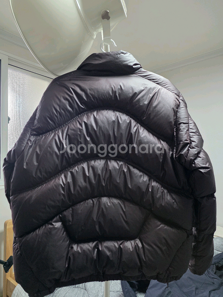 살로몬 컨투어 패딩 다운 자켓 초콜릿 xl사이즈--7