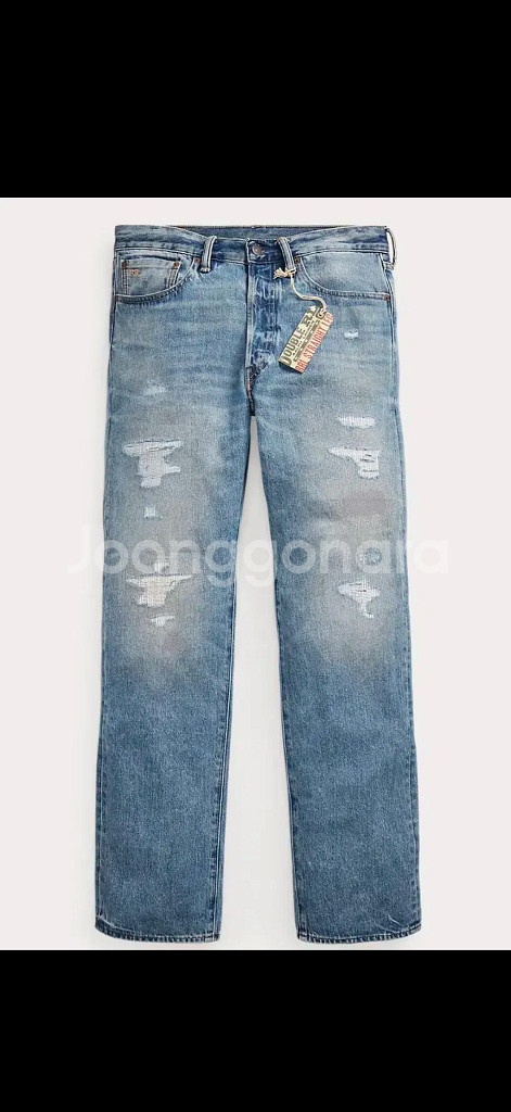 RRL(더블알엘) 스트레이트핏 클리어빌 진(데님) 34x32--0