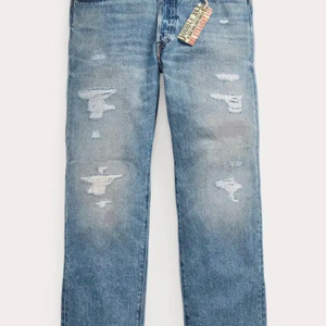 RRL(더블알엘) 스트레이트핏 클리어빌 진(데님) 34x32