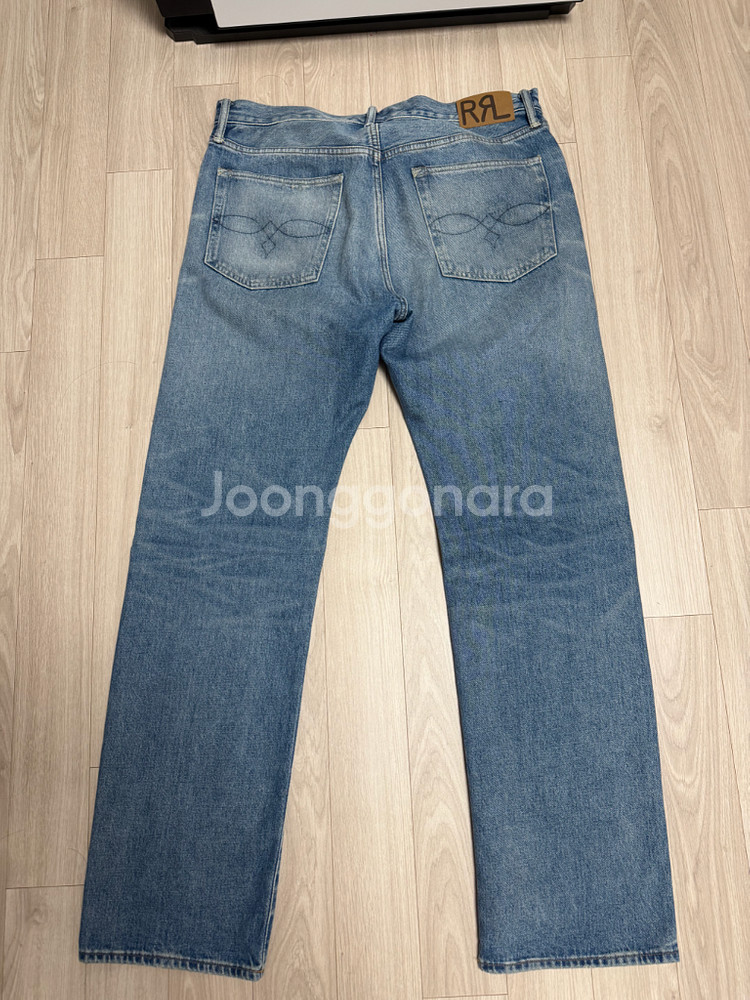 RRL(더블알엘) 스트레이트핏 클리어빌 진(데님) 34x32--2
