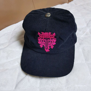 크롬하츠 대거 코듀로이 캡 모자 볼캡 블랙