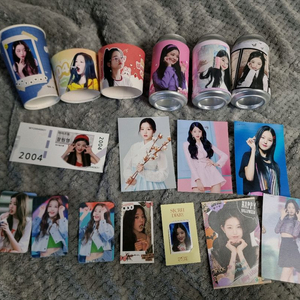 아이브 아이즈원 장원영 생일카페 굿즈 이미지