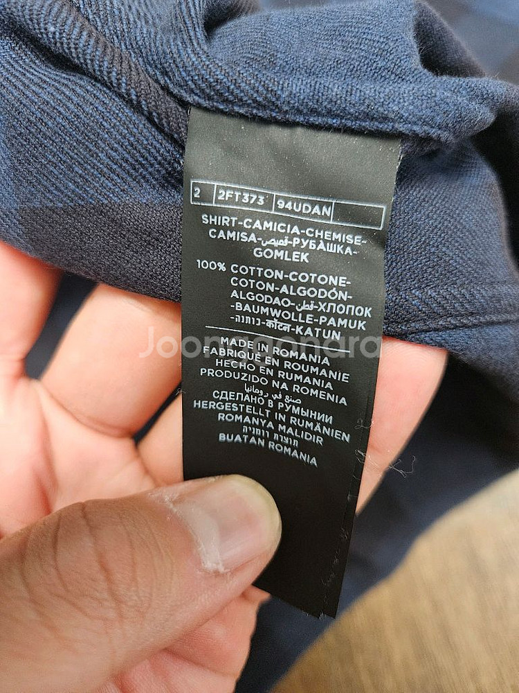 톰포드 플란넬 체크 셔츠--3