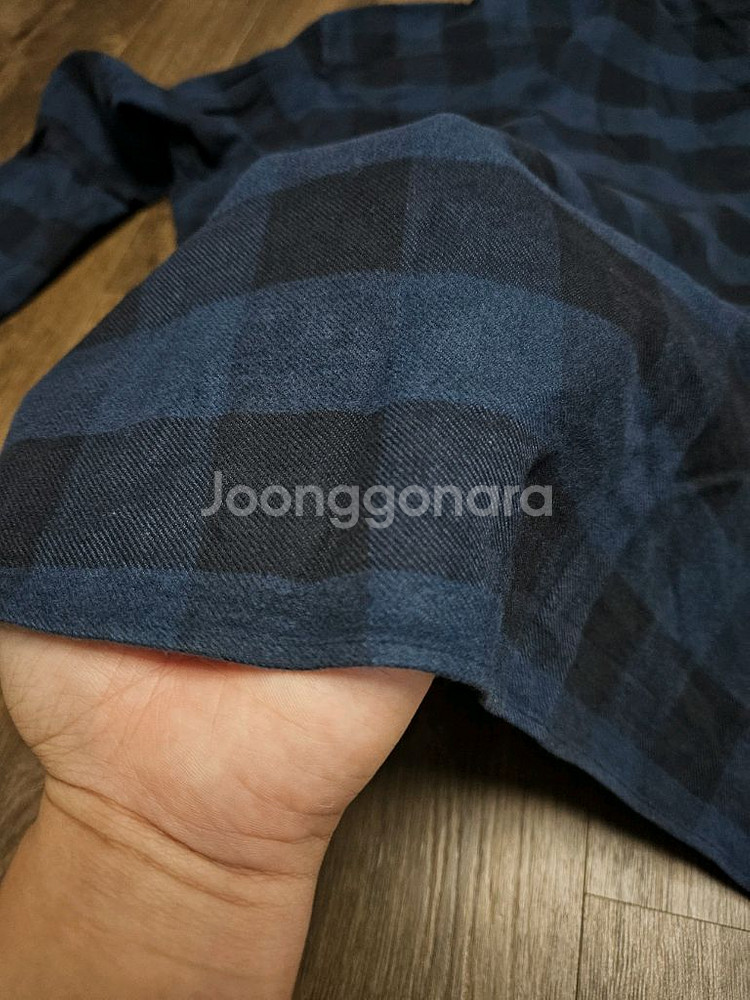 톰포드 플란넬 체크 셔츠--7