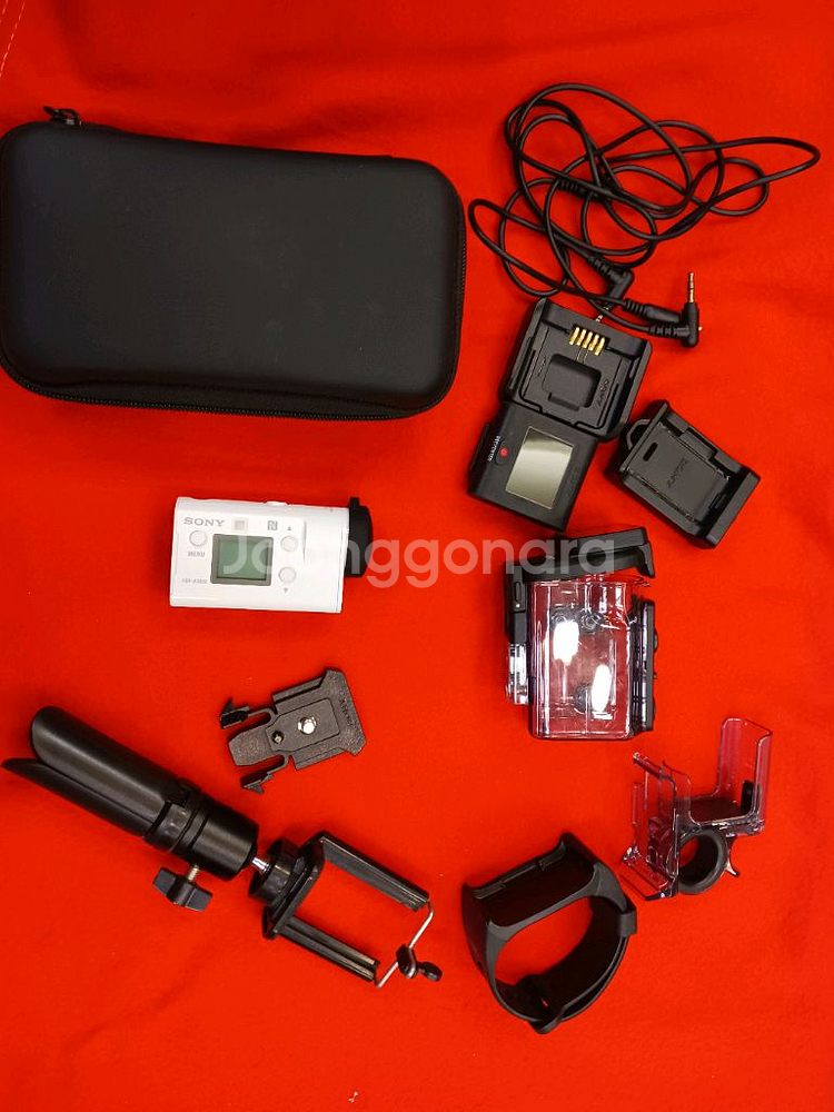 소니 FDR-X3000 액션캠 하자 +악세사리--0