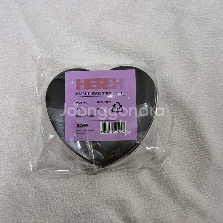 아이유 더위닝, 헐콘 md 굿즈 카드홀더/틴케이스 스티커/포토카드--3