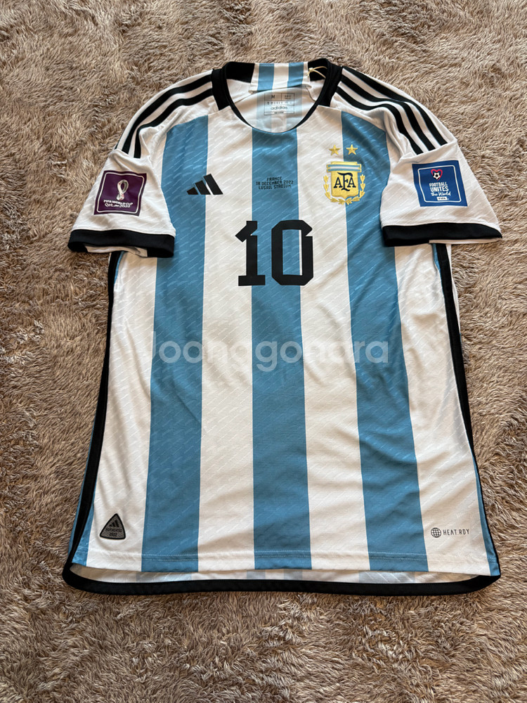 22-24 아르헨티나 홈 어센틱 No.10 메시--0