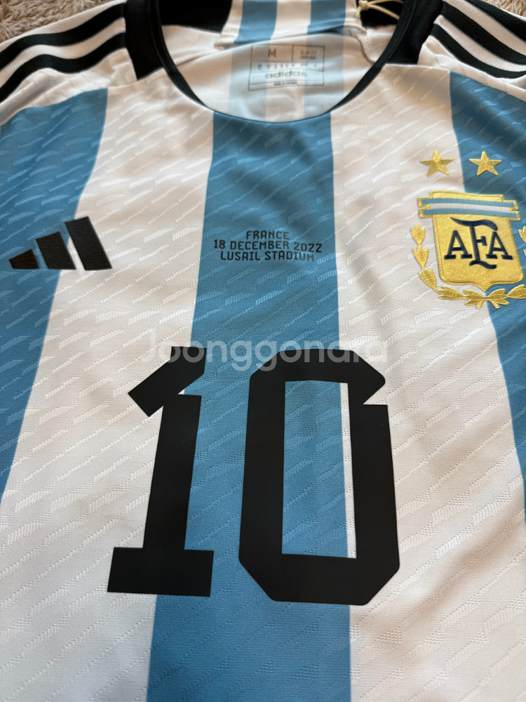 22-24 아르헨티나 홈 어센틱 No.10 메시--2