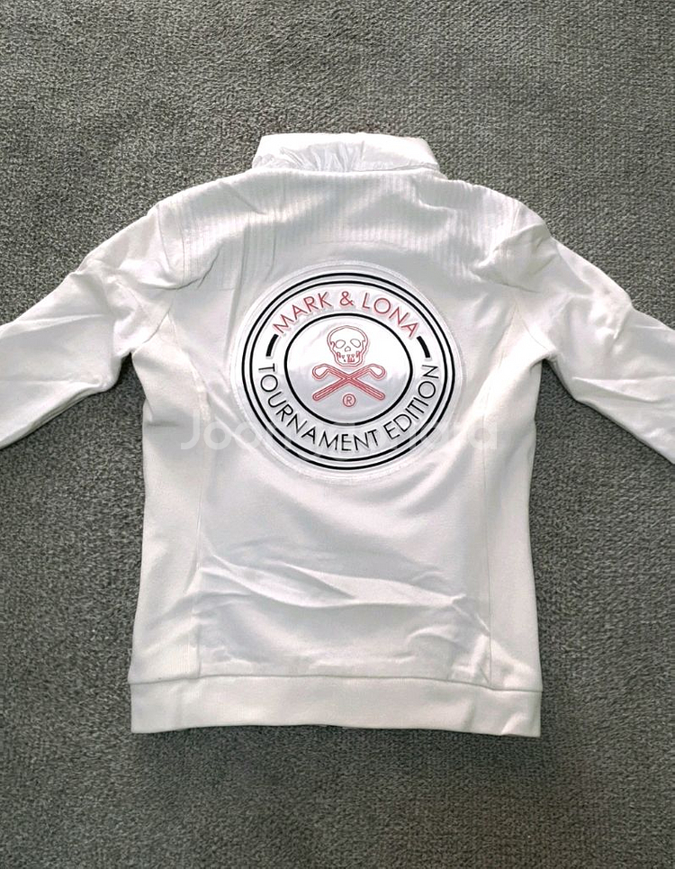 마크앤로나 정품 구스다운 니트방풍패딩 스윙자켓 판매해요--2