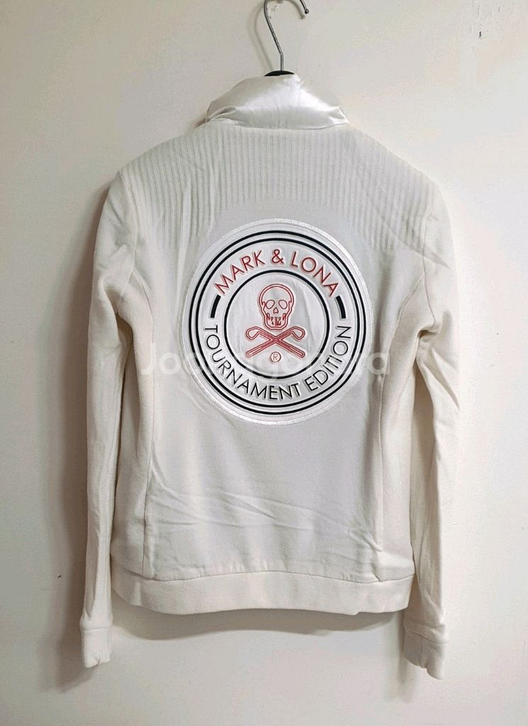 마크앤로나 정품 구스다운 니트방풍패딩 스윙자켓 판매해요--7