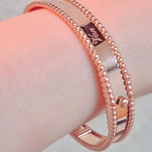 (새제품)14k핑크골드 팔찌