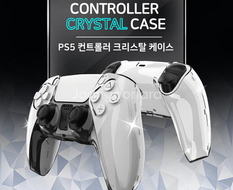 플스5 듀얼센스 고스트 오브 요테이+크리스탈케이스--1