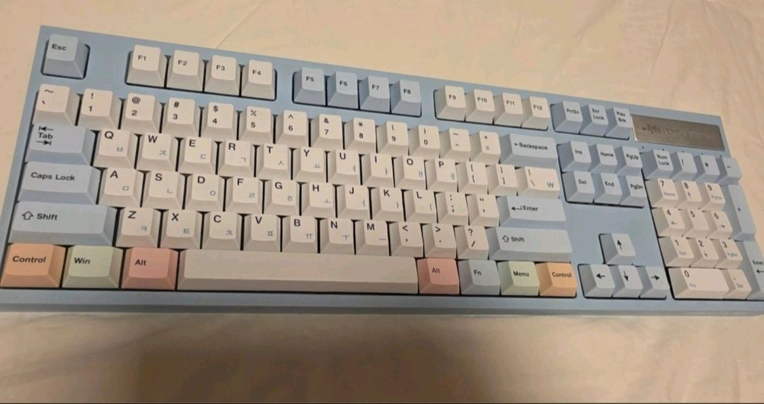 그루브스톤 GV10 블루 키캡 판매 이미지