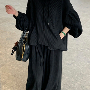 바이씨니 제작 플리츠 세트 블랙 판매합니다