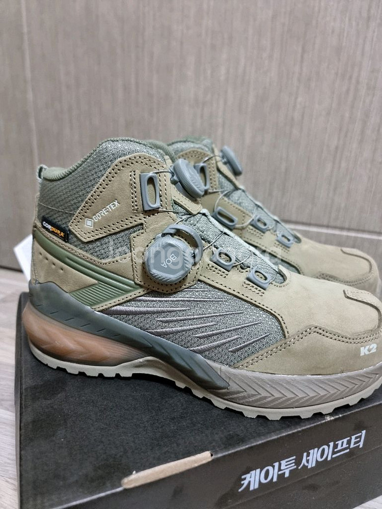 택포)k2 kg-115 고어텍스 안전화 235~240 사이즈--0