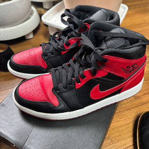 나이키 에어조던1 미드 브레드 밴드 2020 554724-074 270 이미지