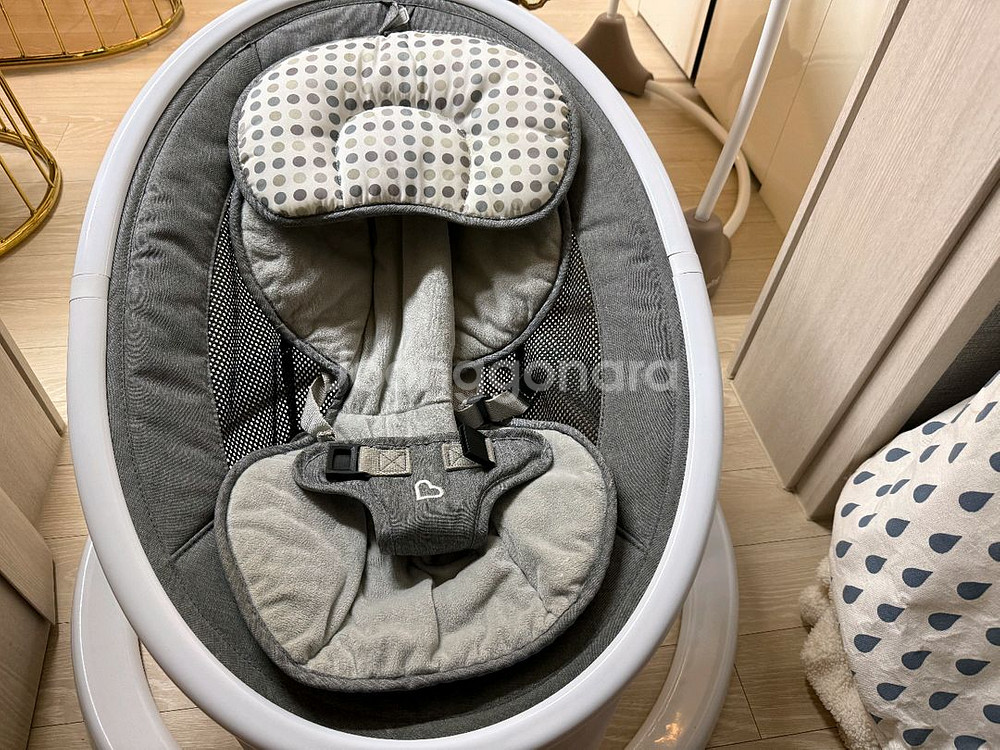 먼치킨 블루투스 아기 바운서--1