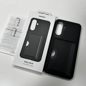 갤럭시 퀀텀6 카드 슬롯 케이스 블랙 새제품 삼성 정품