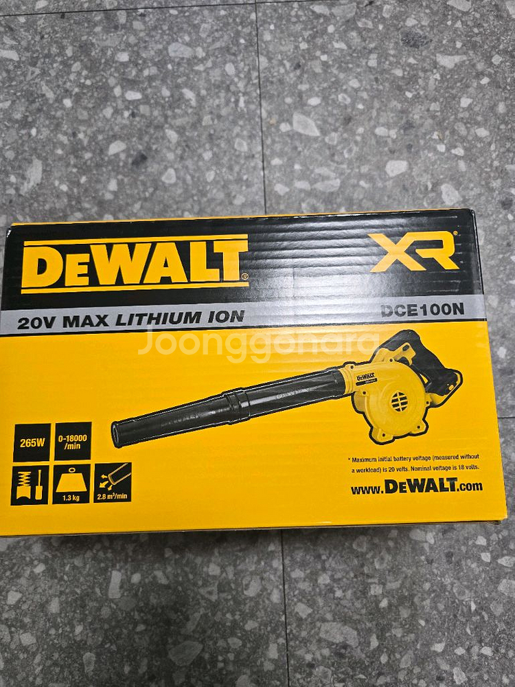 디월트 송풍기 DCE100N 베어툴--0