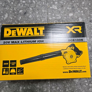 디월트 송풍기 DCE100N 베어툴