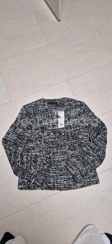 시슬리 부클 트위드 자켓ㅡ새상품--1