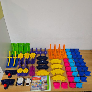 맥포머스 자석블럭 스카이 트랙 64피스