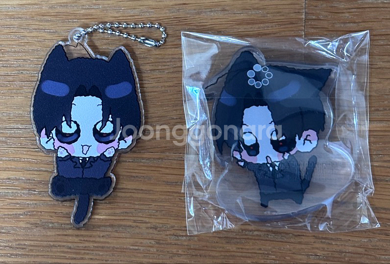 괴담출근 아크릴 키링+ 코롯토--1