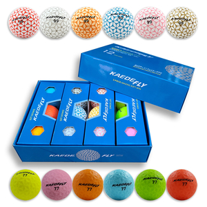 [새제품] 카에데 골프공 12칼라 12구 세트 행사 잔여분 할인가로 공급합니다. [무료택배] 이미지