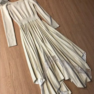 에고이스트 21년 페이크 에코 비건 가죽 EGOIST 레더 플리츠 원피스