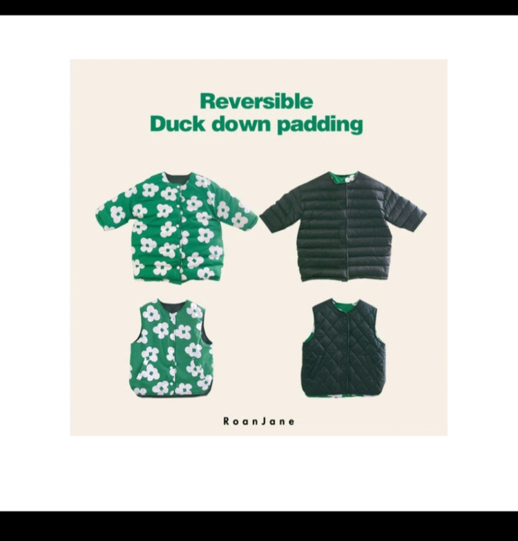 로아앤제인 리버시블 덕다운 패딩 양면패딩 로아앤제인 스커트--2